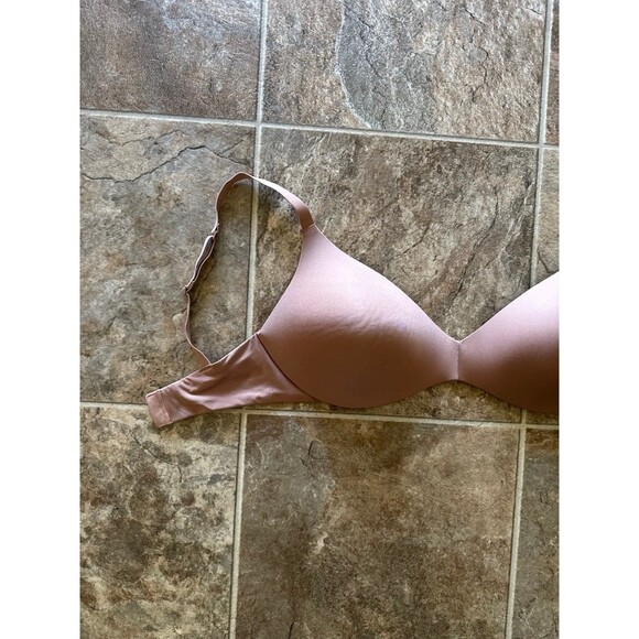 Skims Wireless Form Push-up Plunge Bra Sienna Size 34DDD - Picture 3 of 7